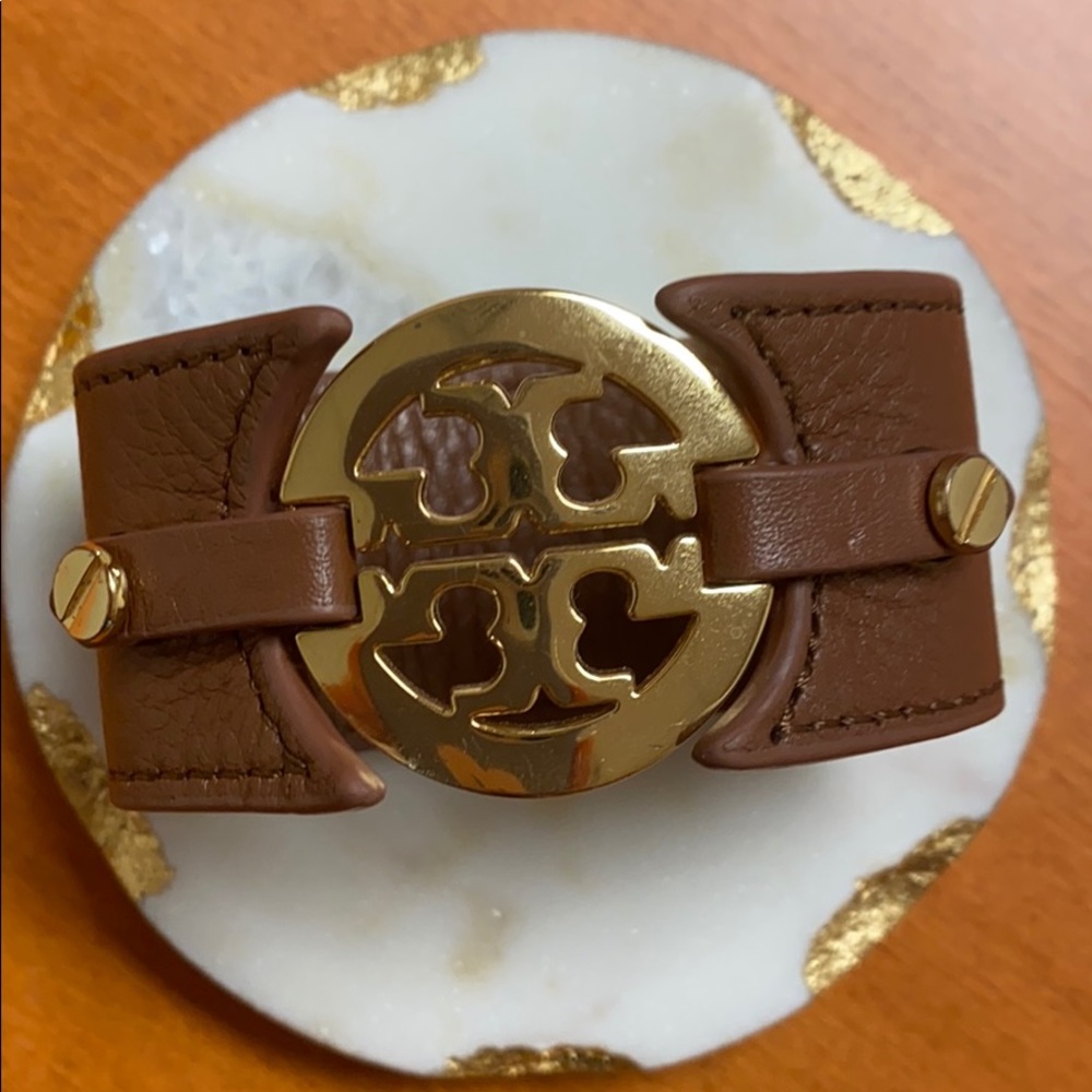 Tory Burch Leather Cuff
